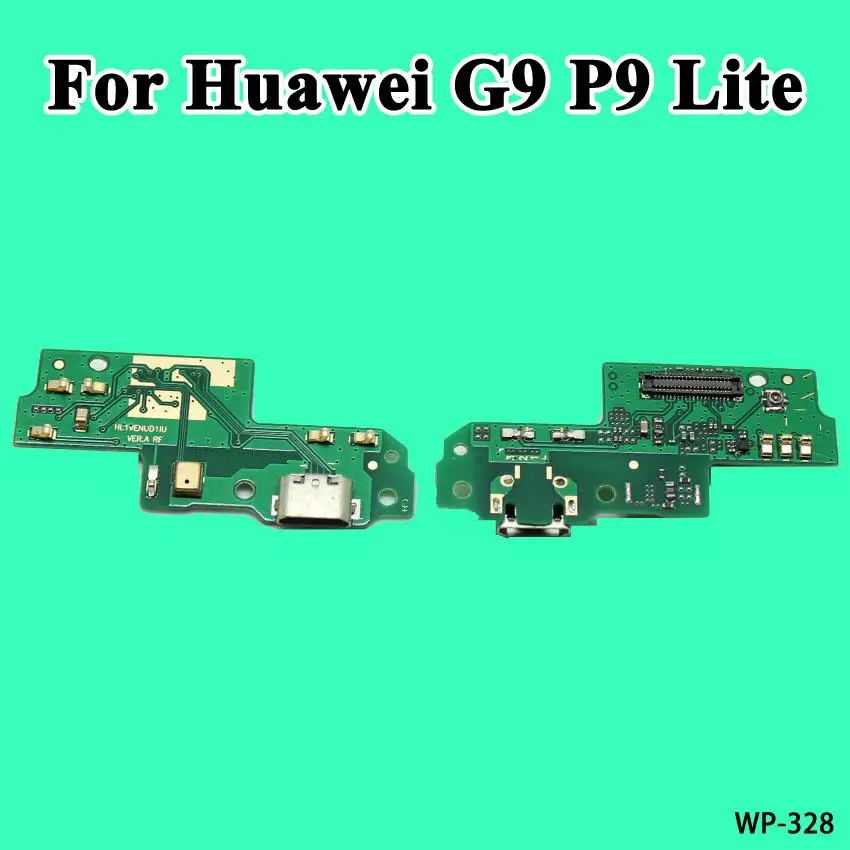 Cltgxdd USB разъем для зарядки гибкий кабель плата для huawei Maimang 4 5 6 G9 P10 Plus Nova Lite 3E Enjoy 5 6 AL00 6S 6A 7 7X7 S - Цвет: For Huawei G9