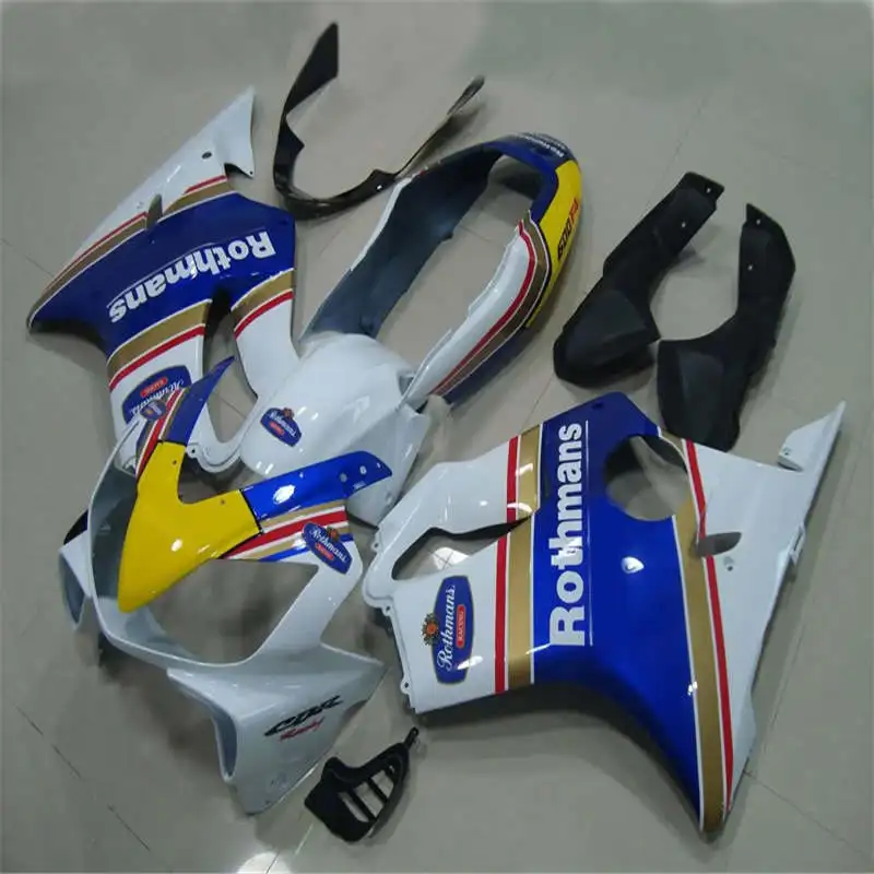 Nn-F4I CBR 600F4I 2004 2007 комплект белых и синих обтекателей для литья под давлением CBR600F4I