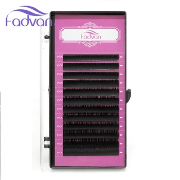 

Eyelashes Extension All Size 5 Cases J B C D Curl Individual Eyelashes Mink Artificial Fake False Eyelashes Human Hair Lashes