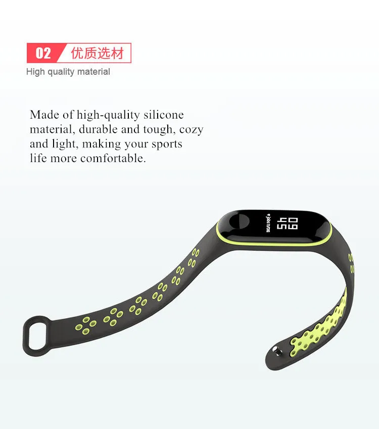 Mi Band 3 4 ремешок Спортивные Силиконовые часы наручные часы браслет mi band 3 аксессуары ремешок mi band 3 Смарт-браслет для Xiaomi mi Band 3 4