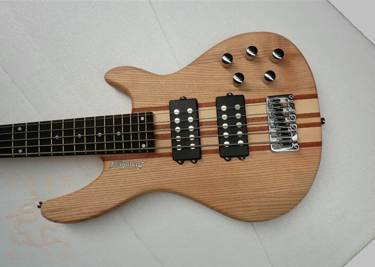 

NEW PRO QUALITY 5-STRING ELECTRIC BASS GUITAR, Ash WOOD THRU NECK