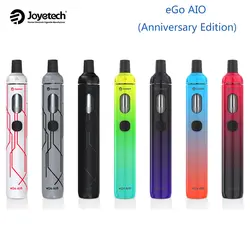 Оригинал Joyetech эго AIO комплект 10th юбилей издание все в одном эго AIO Biult батарея BF SS316 0.6ohm MTL Core Глава пара