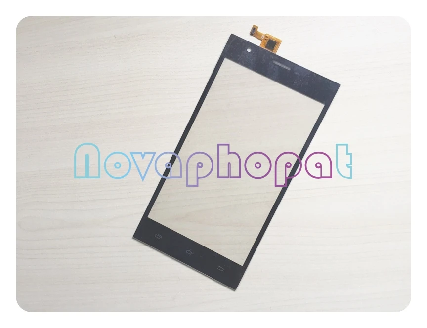Novaphopat Черный сенсорный экран для Nomi i503 сенсорный экран дигитайзер сенсорный экран тачпад Замена+ отслеживание