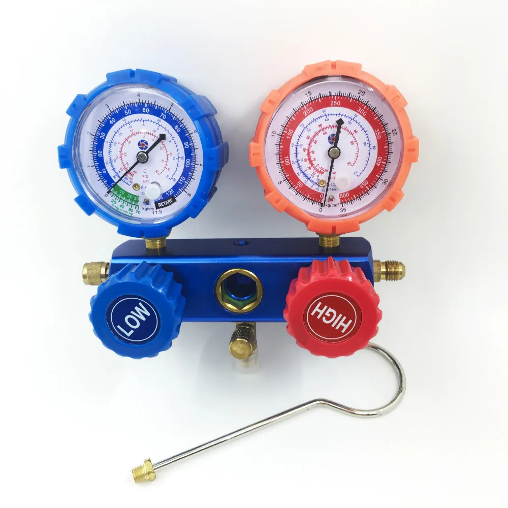 R12,R22,R502,R134A Double Table Valve Air Conditioner Freon Refrigerant