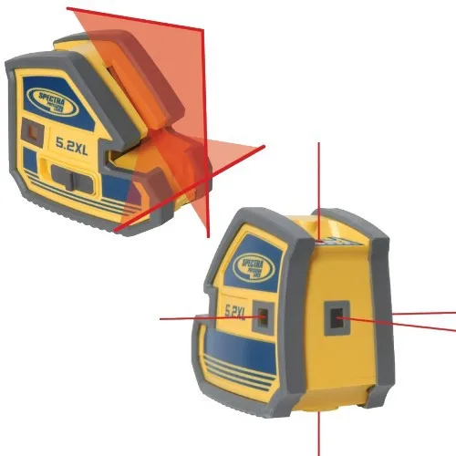 Spectra 5.2XL Multi-Purpose Self Leveling 5 Point and Cross Line Laser