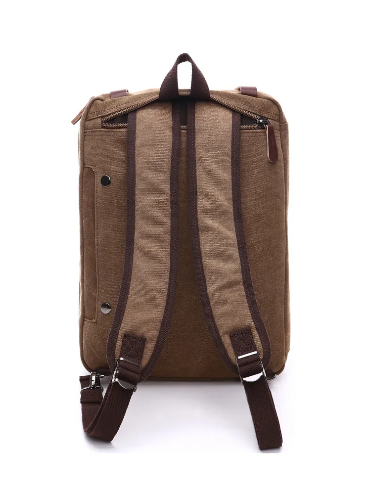 Мужской холщовый винтажный Повседневный портфель, мужская деловая сумка через плечо, мужская сумка для ноутбука, мужские сумки через плечо