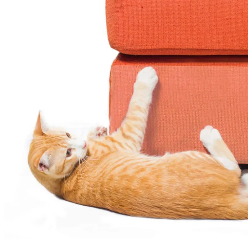 

Big Cat Scratch Guard Mat Cats Scraper Sofa Furniture Protector Leather Upholstery Cushions Chairs 3CM/4CM/5CM 1Pcs / Set