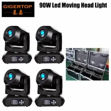 TIPTOP 90 Вт движущаяся головка сценический свет светодио дный Красочный светодиодный стробоскоп свет бар звук активированный, мастер-раб, авто Бег для баров 4в1 чехол