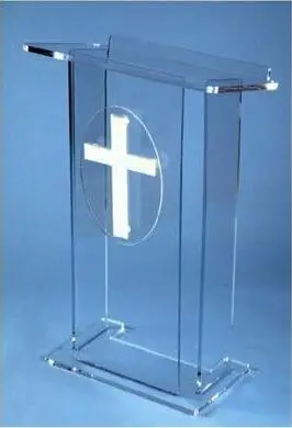 

Free Shipping logo customize modern and stylish 2019 acrylic pulpit church Acrylic Podium Lectern Pulpit Lucite