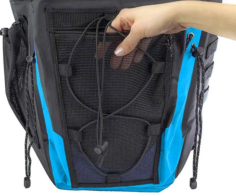 Водонепроницаемый водостойкий рюкзак 35L ножках сумка для ноутбука с разделителем для сухого и влажного для катание на лодках и сёрфинг
