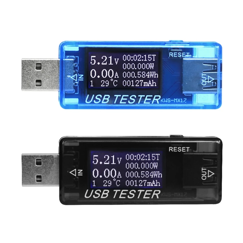 

8 in 1 LCD USB Current Voltage Detector Charger Capacity Tester Meter Power Bank