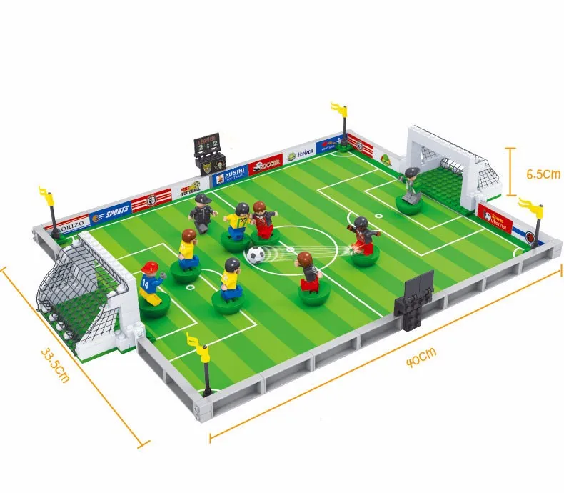A Model Compatible with Lego A25590 251pcs Football Series Models Building Kits Blocks Toys Hobby Hobbies For Boys Girls A Model Compatible with Lego A25590 251pcs Football Series Models Building Kits Blocks Toys Hobby Hobbies For Boys Girls