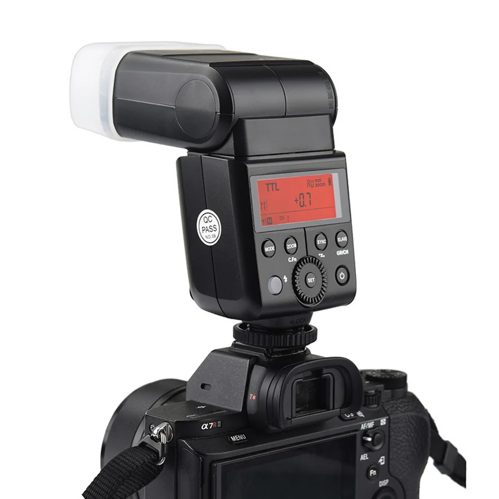  Godox V350S 2.4G Master/ Slave Camera TTL Wireless Flash Speedlite 1/8000s HSS Built-in Battery w/B