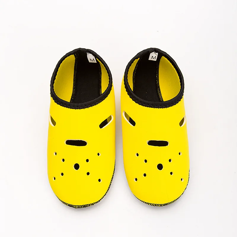 Неопреновые носки для дайвинга, перчатки,, Нескользящие, для подводного плавания, коралловые тапочки для взрослых, детская спортивная обувь для водных видов спорта, обувь для йоги - Цвет: Цвет: желтый