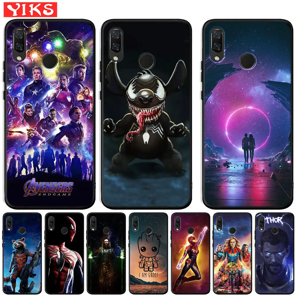 

Fashion Marvel Night Sky Background Case Case For Huawei Honor 20 Pro 10 9 9i 8 Lite 8X 8C 7A 7X V20 View 20 Cover fundas Etui