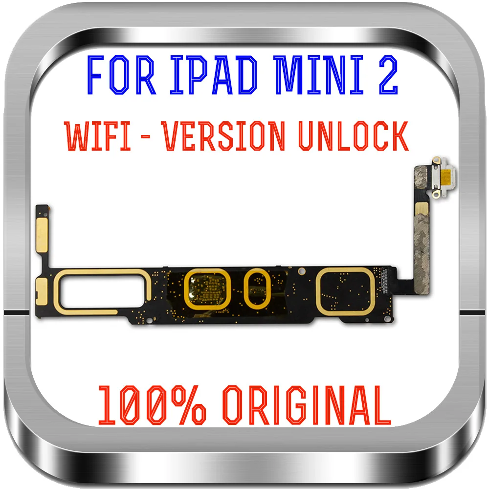 Wifi A1489 для iPad mini 2 логическая плата wifi сотовая версия A1490 или A1491 материнская