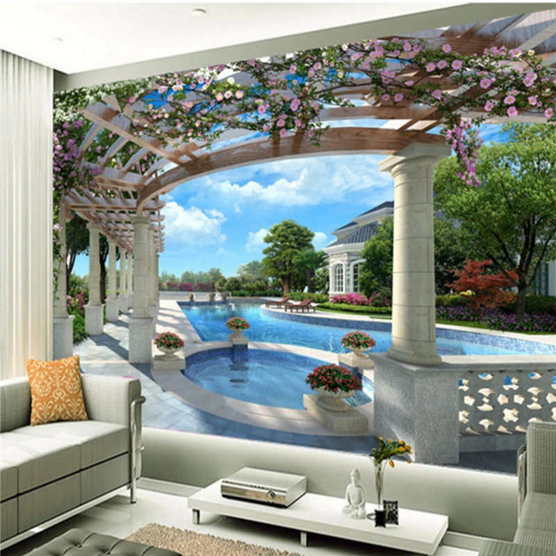 photo wallpaper flash silver cloth 3D stereoscopic bedroom living room TV background wall extending space large mural wallpaper photo wallpaper flash silver cloth 3D stereoscopic bedroom living room TV background wall extending space large mural wallpaper