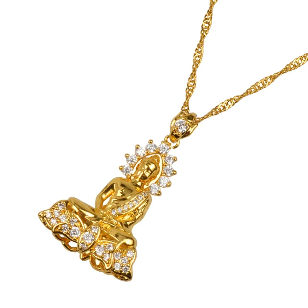 Cambodian buddha necklace