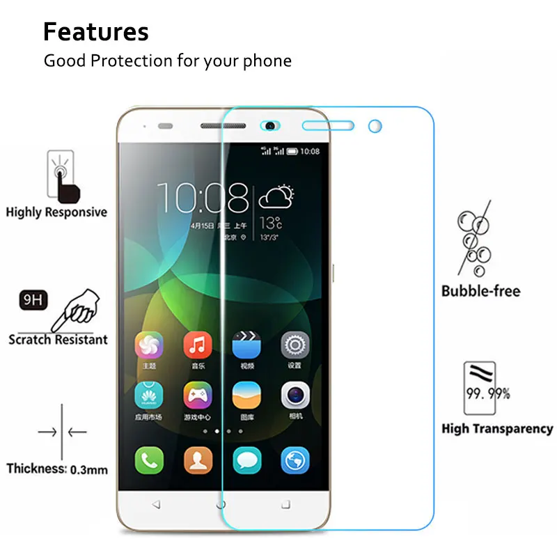 CHOEOIWE для Huawei Honor 4C Pro 9H 2.5D Закаленное стекло защита экрана ударопрочная пленка