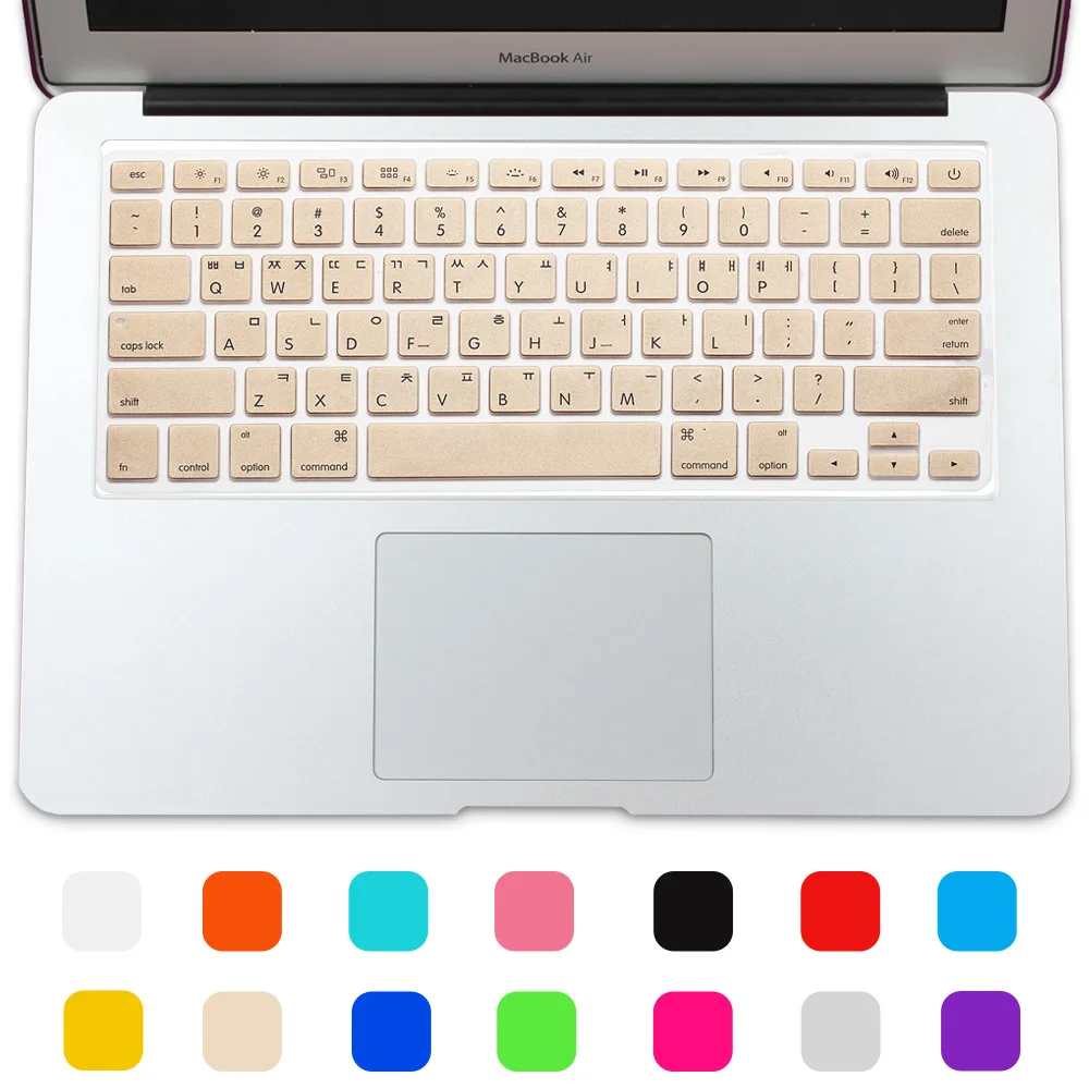 Радужный чехол для Apple Macbook Air 13 Mac Pro 15 17 Retina новый корейский клавиатуры версия