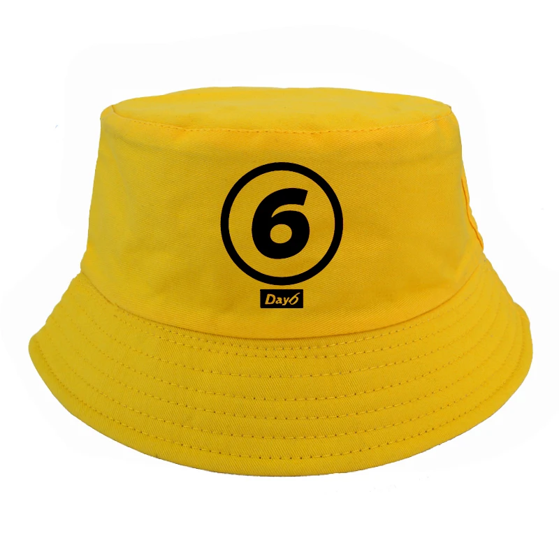 Day6 cap Летний стиль ведро шляпы Мода и прохладный Day6 рыбак шляпа Повседневное унисекс корейский день 6 вентилятор Harajuku chapeu