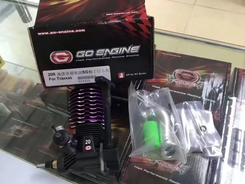

Go engine SG with pull starter for traxxas REVO 3.3 rc car