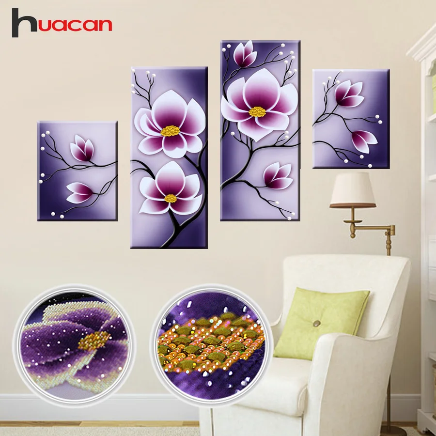 

Special Shaped Diamond Embroidery Sale Flowers Multi-pictures Diamond Painting Cross Stitch Mosaic Wall Decor DIY 5D Orchid