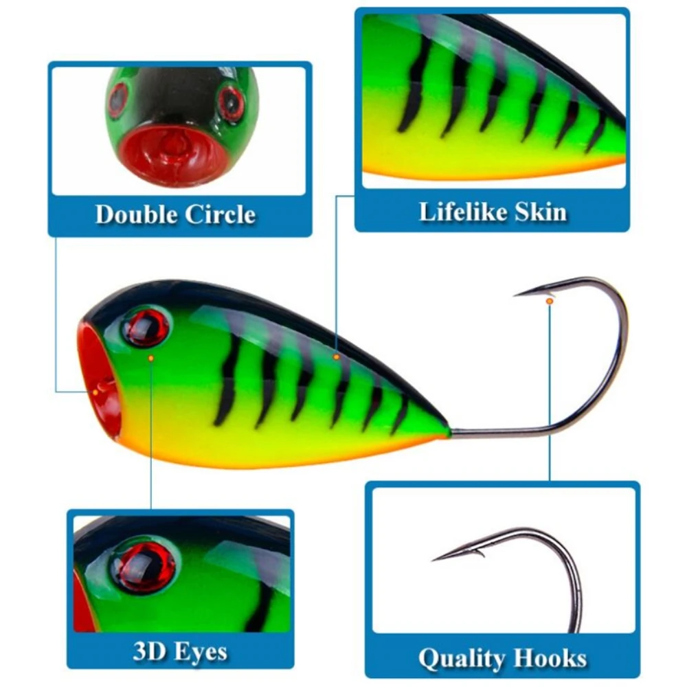 1Pcs/lot Popper Fishing Lure Crankbaits 8cm 13g Artificial Baits Croatian EGG Floating Hard Bait With Single Hook 1Pcs/lot Popper Fishing Lure Crankbaits 8cm 13g Artificial Baits Croatian EGG Floating Hard Bait With Single Hook
