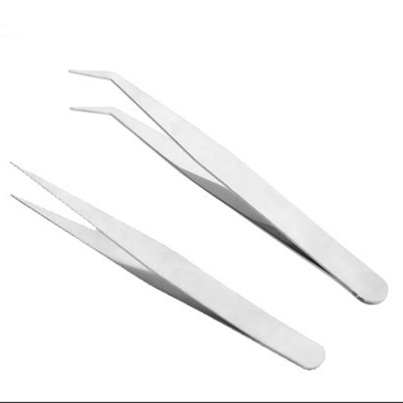 Wholesale high quality precision tweezers 50 personal computer eyelash