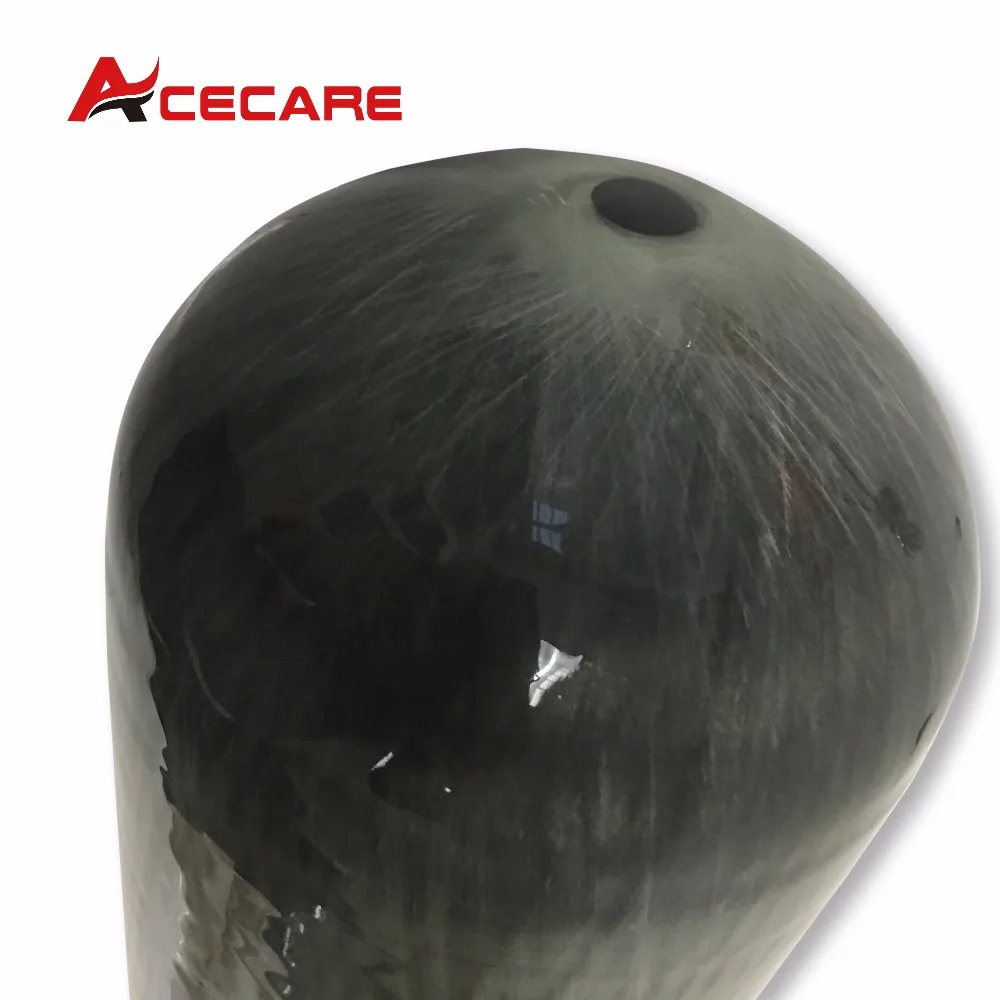 Acecare 4500psi Пейнтбол PCP Air CO2 кислородный используемый бак/SCBA Дайвинг бак/Последние 6.8L композитный цилиндр из углеродного волокна