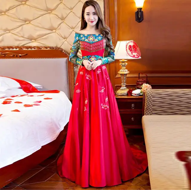 kimono style evening dress