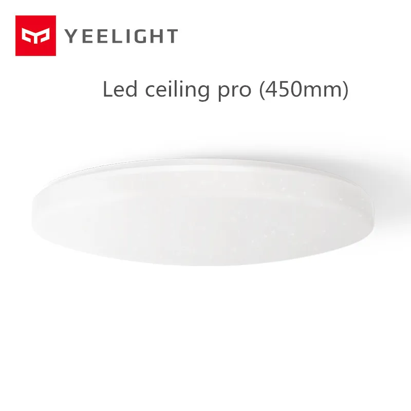 Xiao mi Yee светильник, умный потолочный светильник, пульт дистанционного управления mi APP, Wi-Fi, Bluetooth, умный светодиодный, цветной, IP60, пылезащитный - Цвет: 450mm white