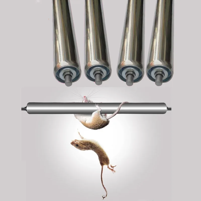 

Metal Mice Rats Mouse killer Roll Trap log Grasp Bucket Rolling Spinning Roller Mouse killer Tools