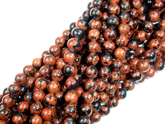 Mahogany Obsidian Beads1
