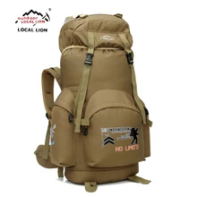 LOCALLION Large capacity outdoor bag mountaineering backpack camping backpack waterproof outdoor bag Waterproof Big rucksack