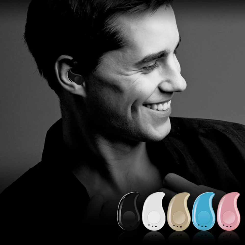 Mini S530 Wireless Bluetooth Earphone Stereo Headset with MIC Bluetooth Headphone black 1