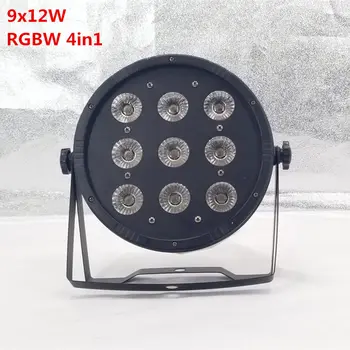 

led par light 9x12W RGBW 4IN1 led par Wash Disco Light DMX Controller dj