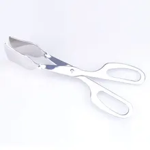 kitchen supplies Stainless steel food buffet clip bread barbecue clip tongs free shipping