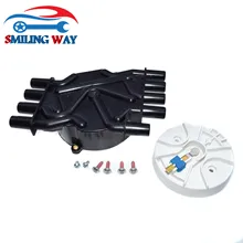 Smiling Way# Ротор распределителя и крышка для GMC Cadillac Chevrolet 5.0L 5.7L 7.4L V8 Escalade Tahoe Yukon Suburban Savana P30