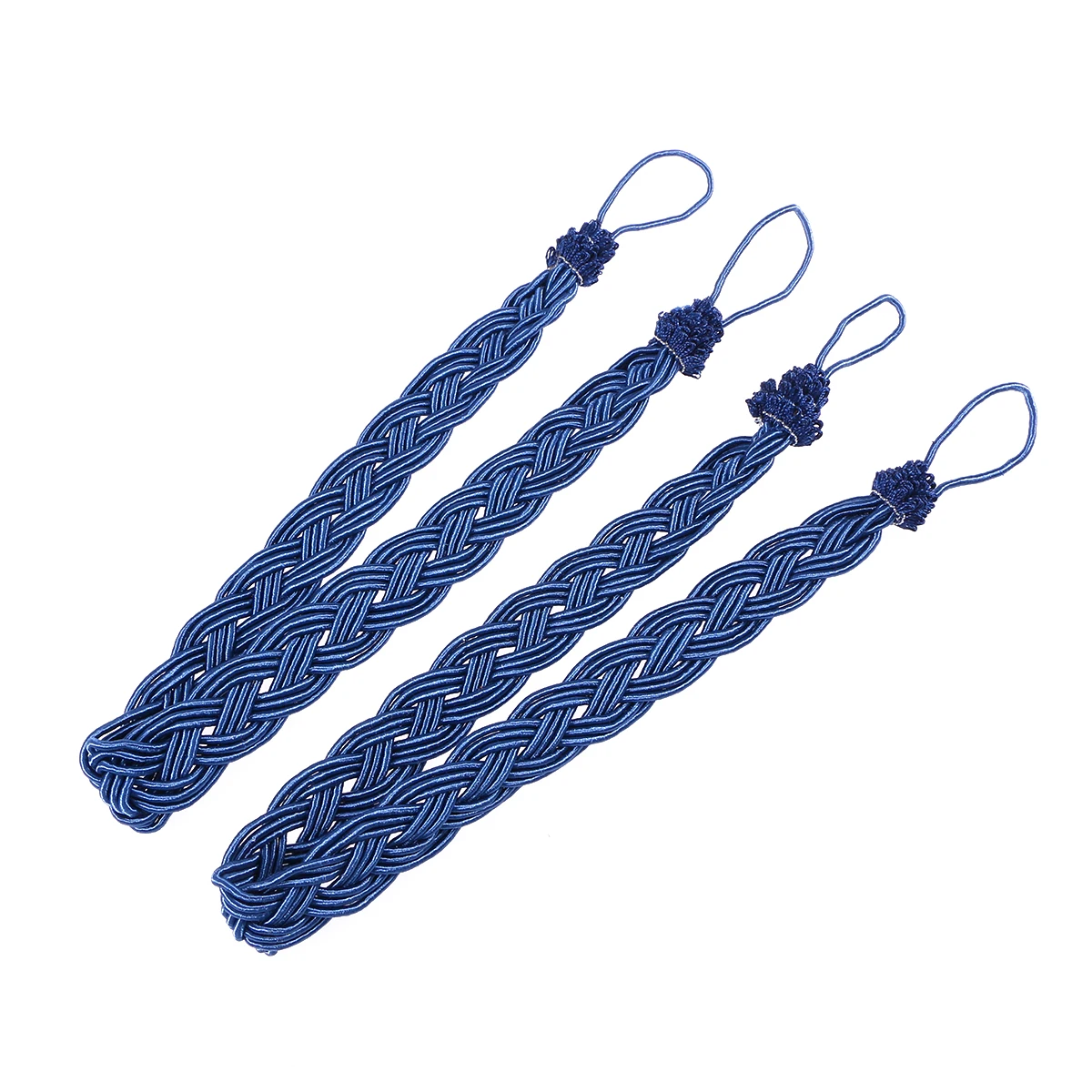 Hand Tied Curtain Clip Buckle Holdback Fabric Drapery Tassels