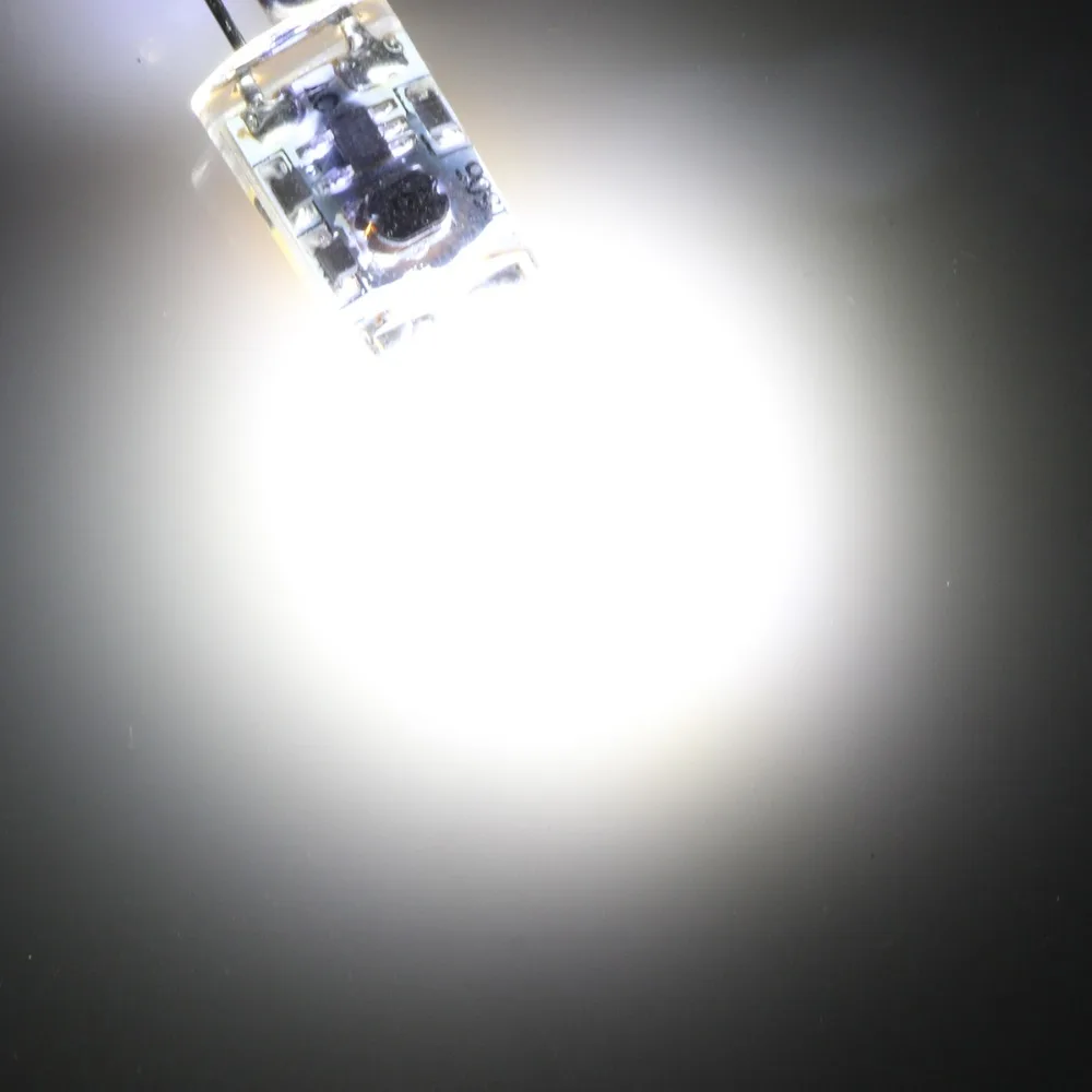 Joneaz 6X bombillas светодиодный светильник s G4 Ac Dc 12 В супер COB чип теплый белый 2 Вт 220 люмен Точечный светильник лампы заменить галогенный светильник