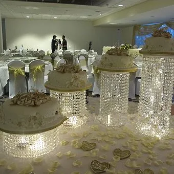 

Crystal cake stand centerpiece Wedding Cake Display Birthday decoration