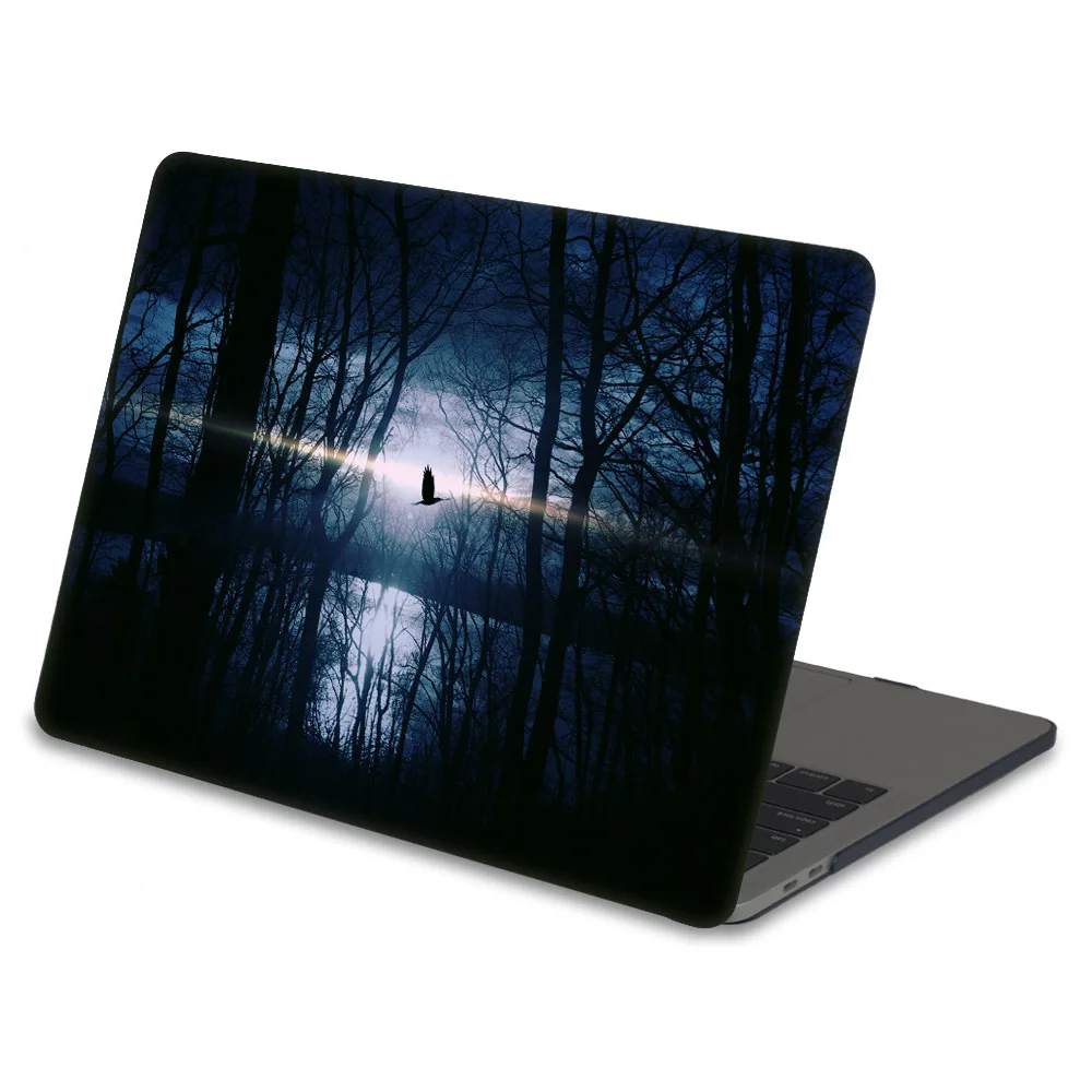 Redlai для Macbook Air A1932 чехол Pro retina 13 1" Touch bar A1706/A1989 A1707/A1990 волшебный жесткий чехол с принтом звездного неба