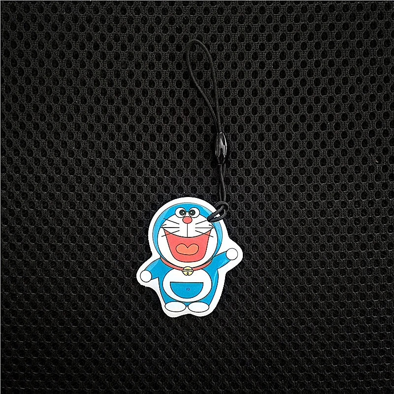 1 шт./лот 13,56 МГц Волшебная перезаписываемая карта 1 K S50 NFC ключи блок 0 записываемый UID сменный MF классический EV1 брелок кольцо - Цвет: Doraemon