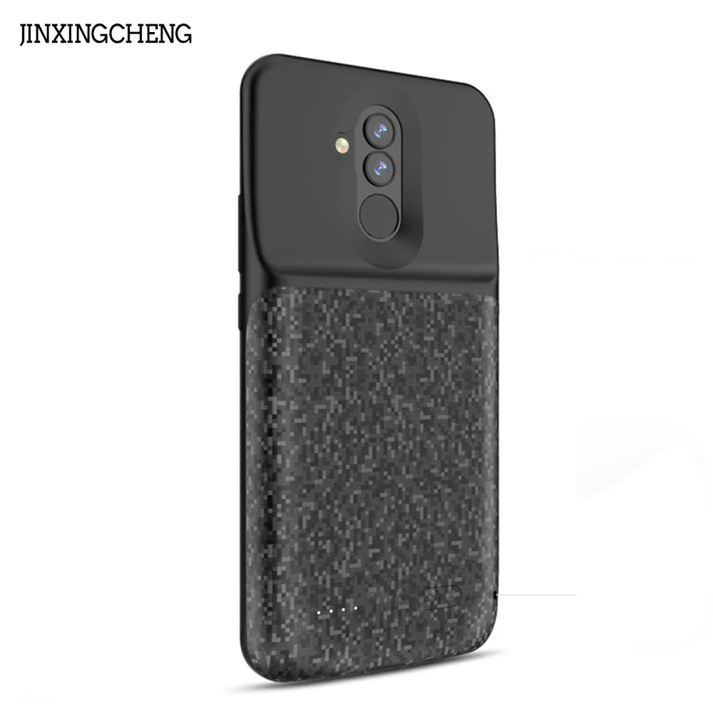 

JINXINGCHENG Fast Charger Silicone Frame Battery Case for Huawei Mate 20 Lite 5200mah Back Clip Fast 18650 Battery Charger Cover
