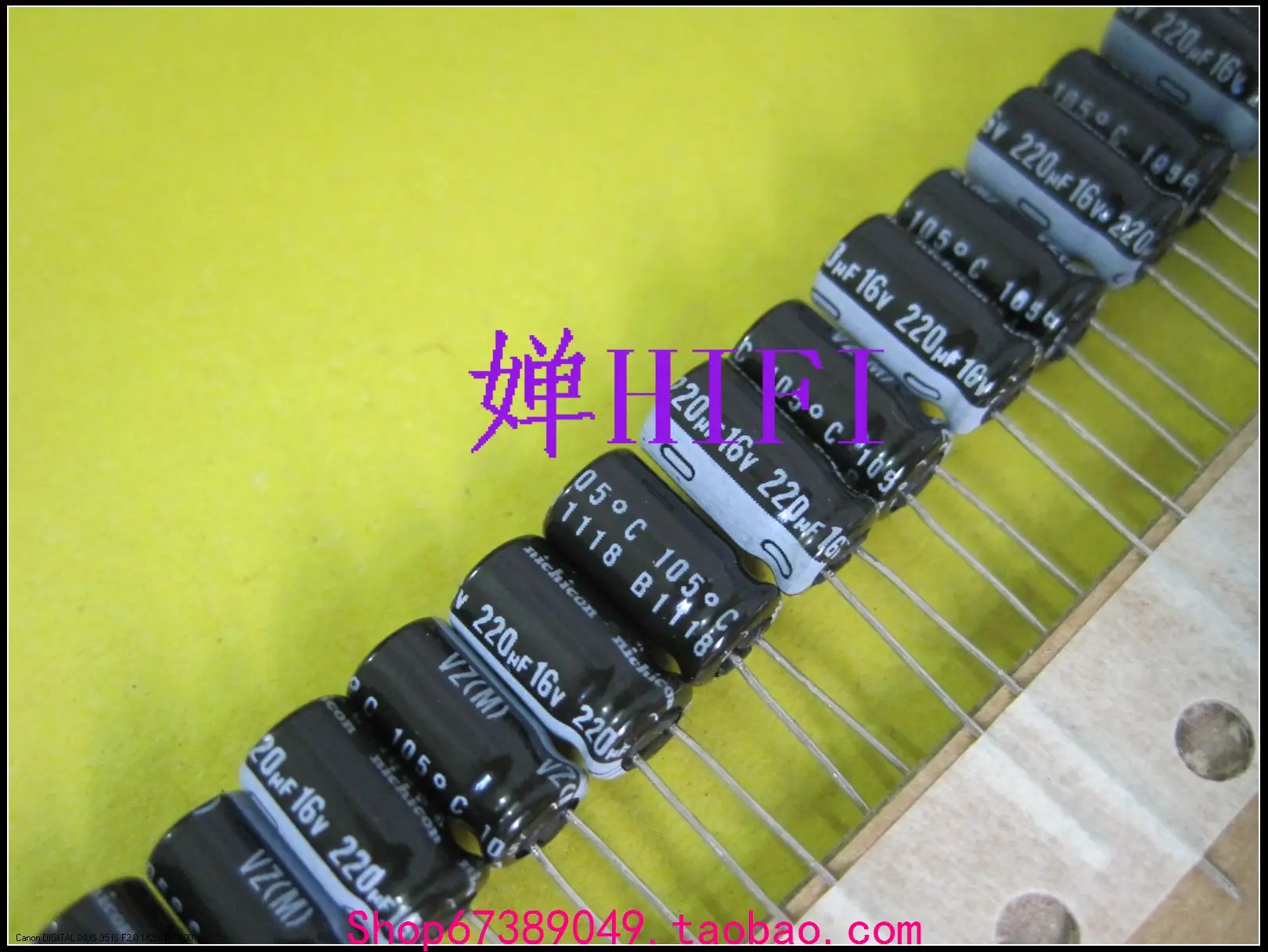 

2019 hot sale super capacitor 20PCS/50PCS Japanese original VZ electrolytic capacitor 16v220uf 6x11 free shipping