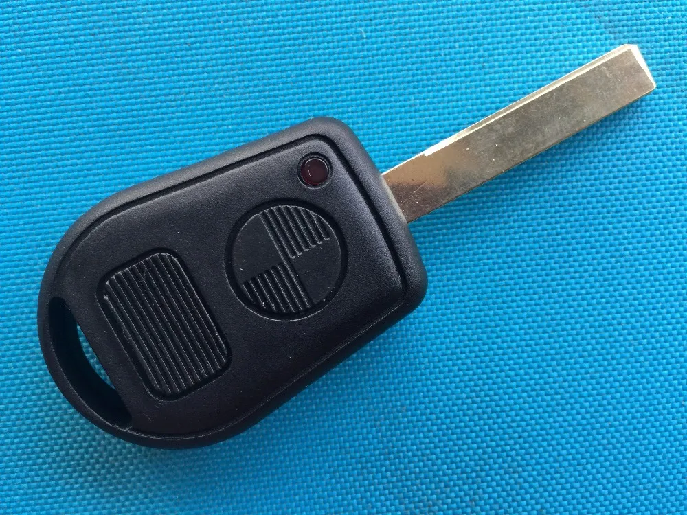 1pc New 2 Buttons Car Key Case Shell Cover Remote Blank Replacement For