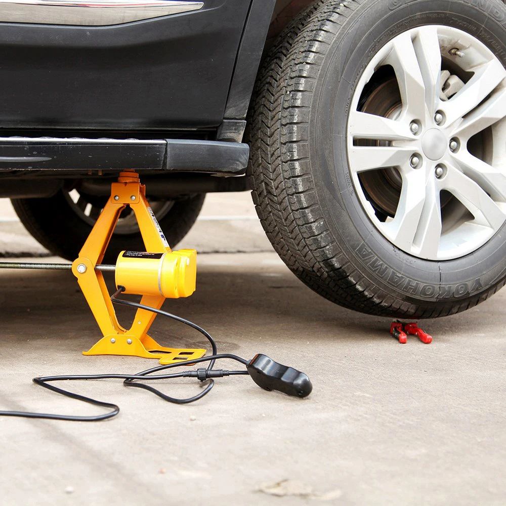  Car Electric Jack 12V 3 Ton Auto Electric Jack Lifting increase Three-in-one Tire Replacing Tool Au
