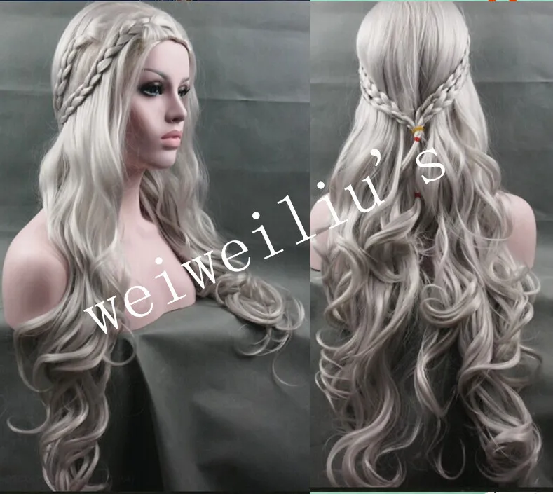 Купить Косплей парик пишет прибытие игра престолов daenerys ...