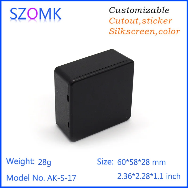 plastic enclosure for electronics control box szomk diy enclosure junction box plastic housing small abs instrument enclosure distribution box black plastic box enclosure electronics case  (5).jpg